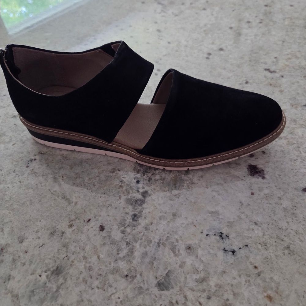 Black Summer Wedge Shoes